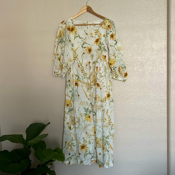 H&M WILDFLOWER COLLECTION DRESS - Picture 5 of 6